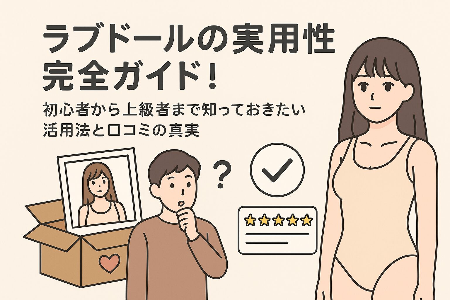 ラブドールの実用性完全ガイド！初心者から上級者まで知っておきたい活用法と口コミの真実